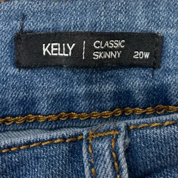 TAHARI Kelly Classic Skinny Jeans, 20W - Picture 7 of 7